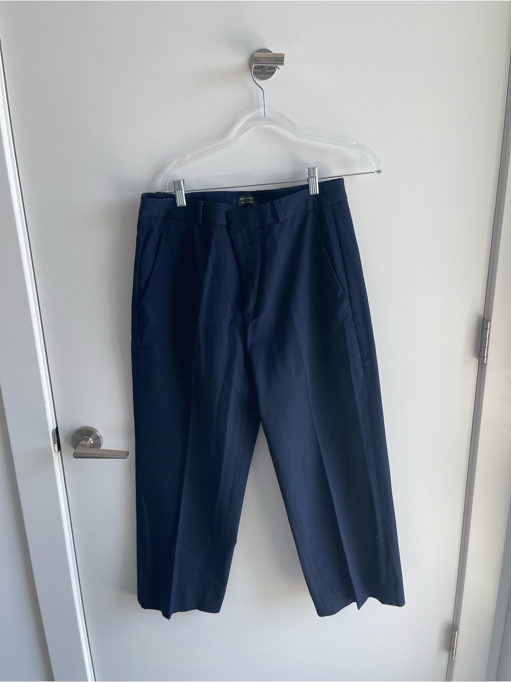 Banana Republic Solan Straight  Classic Navy Dress Pants
